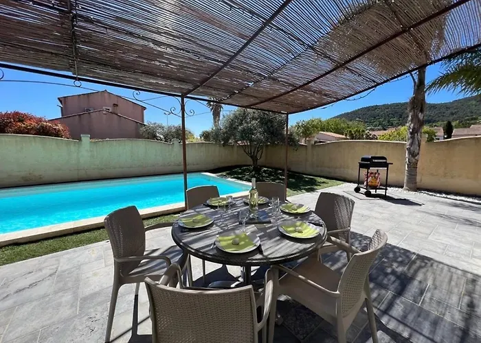La Marjolaine - Villa pour 6 pers avec piscine