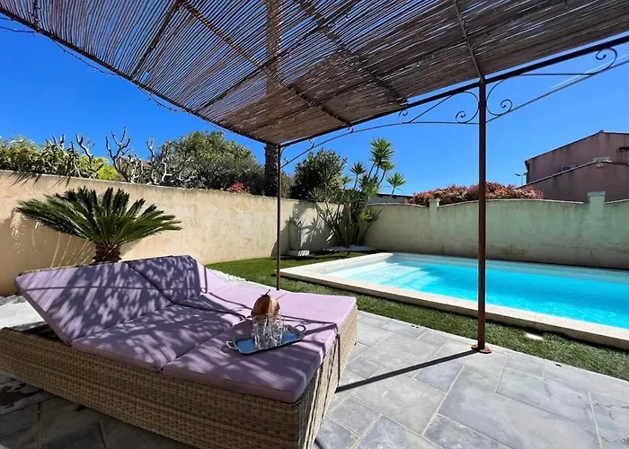 La Marjolaine - Villa pour 6 pers avec piscine